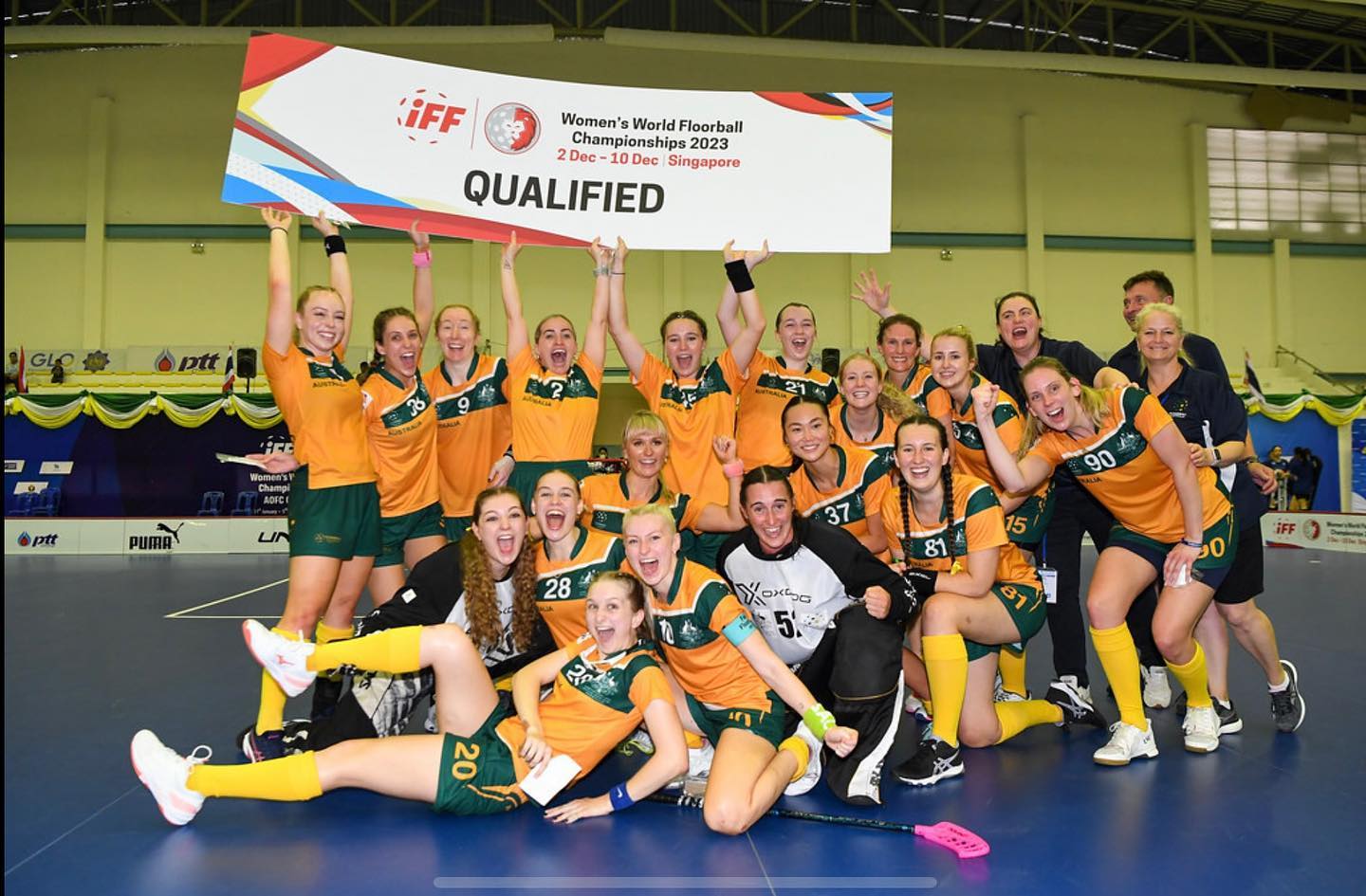 Australian Women’s Floorball Team for 2023 World Championships Sport CA